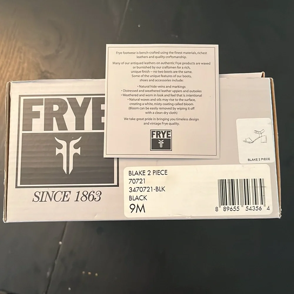 Frye Blake Platform Heels Size 9 - Picture 8 of 9